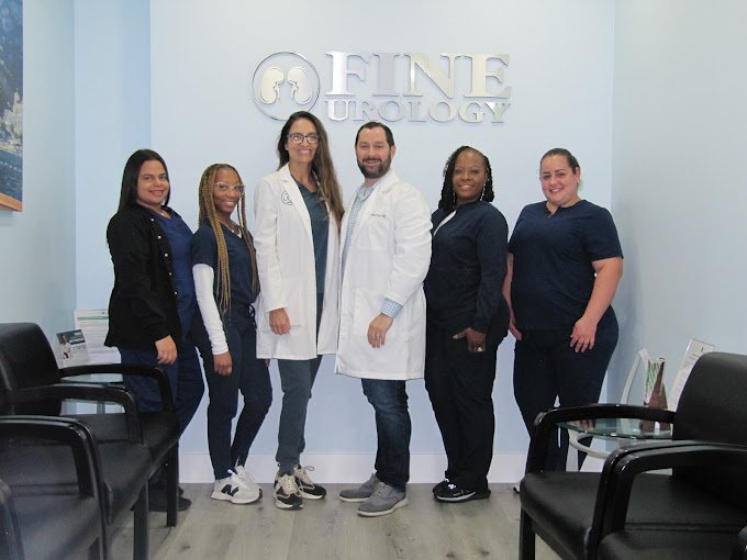 The Fine Urology care team at the Davie office