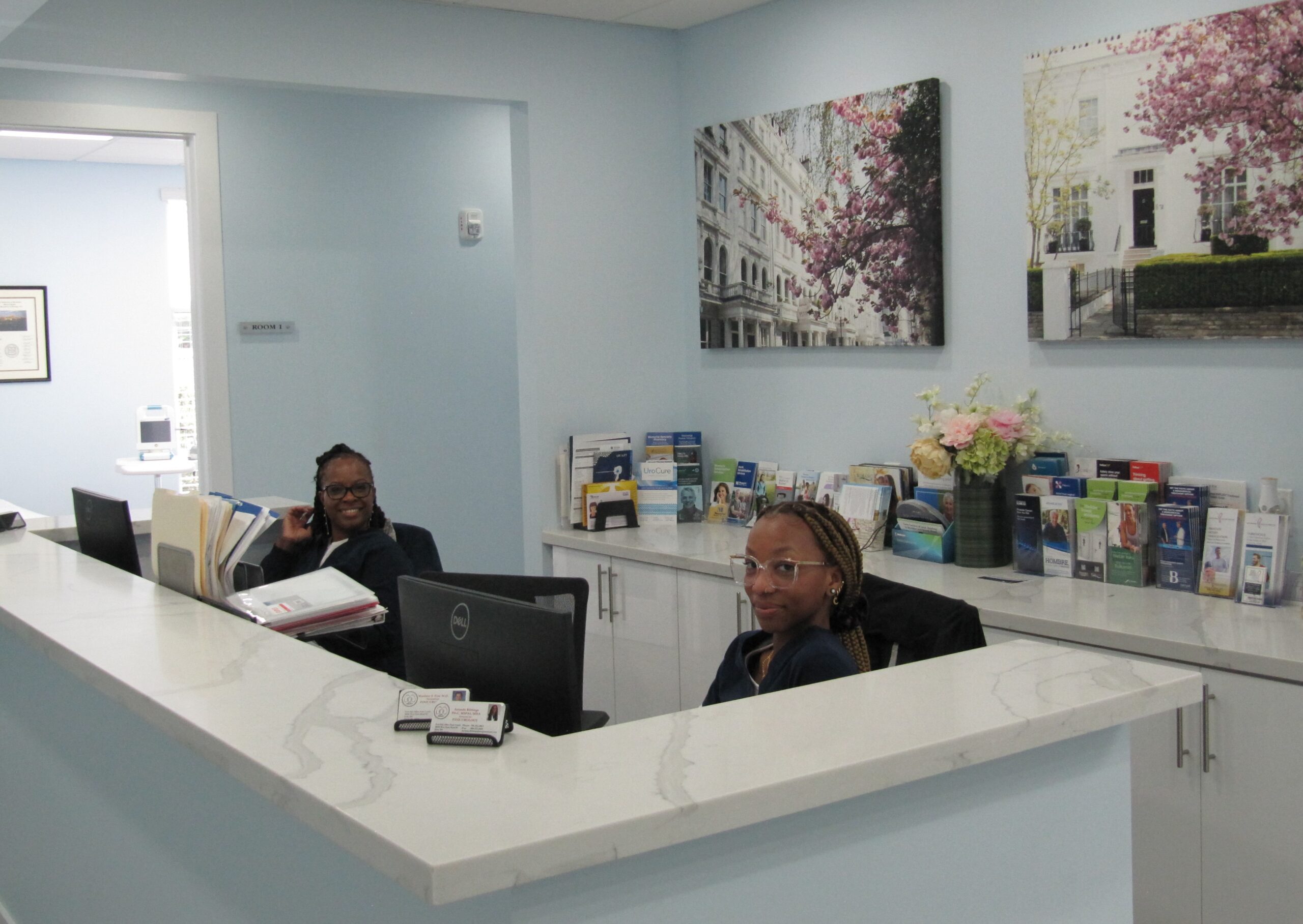 Inside the Fine Urology office