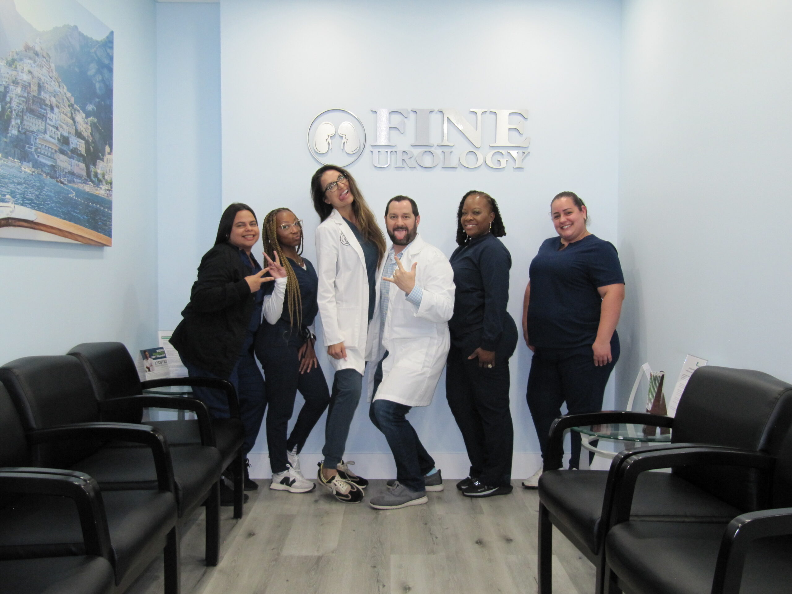 Inside the Fine Urology office